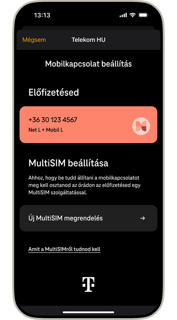 Új MultiSIM Szolgáltatás