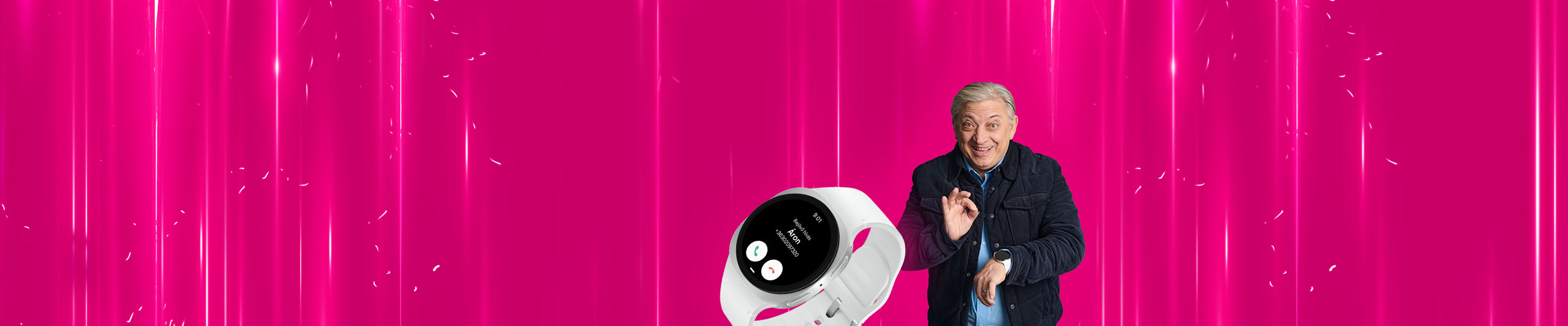 Oldd meg a váratlan helyzeteket a Samsung Galaxy Watch8 eSIM okosóráddal! Mobilhálózatunkon nem fog múlni. | Megnézem