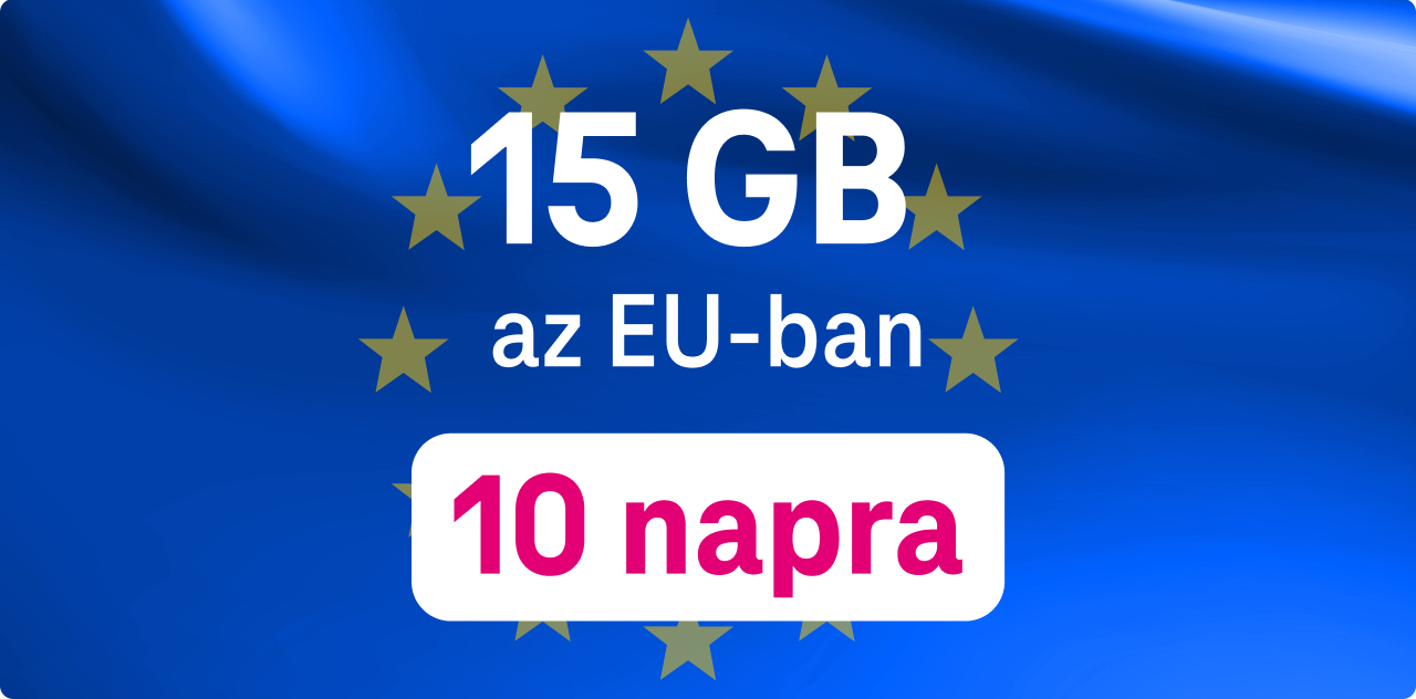 13 GB az EU-ban 10 napra